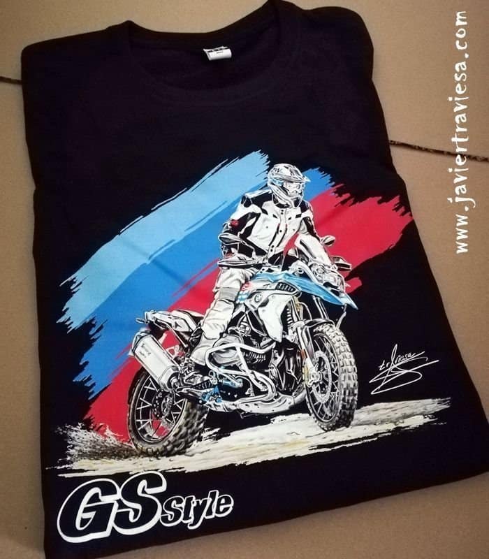 CAMINEGRAGS.jpg CAMISETA MOTO BMW R1250GS BLACK
