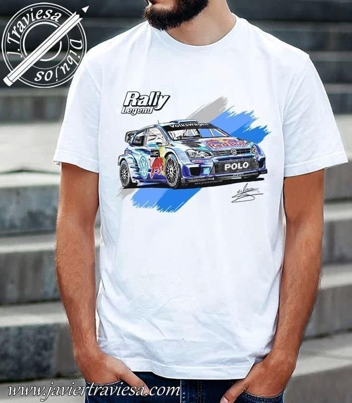 CAMISETA-BLANCA-VOLKSWAGEN-POLO-WRC.jpg CAMISETA CON EL DIBUJO DEL VOLKSWAGEN POLO WRC
