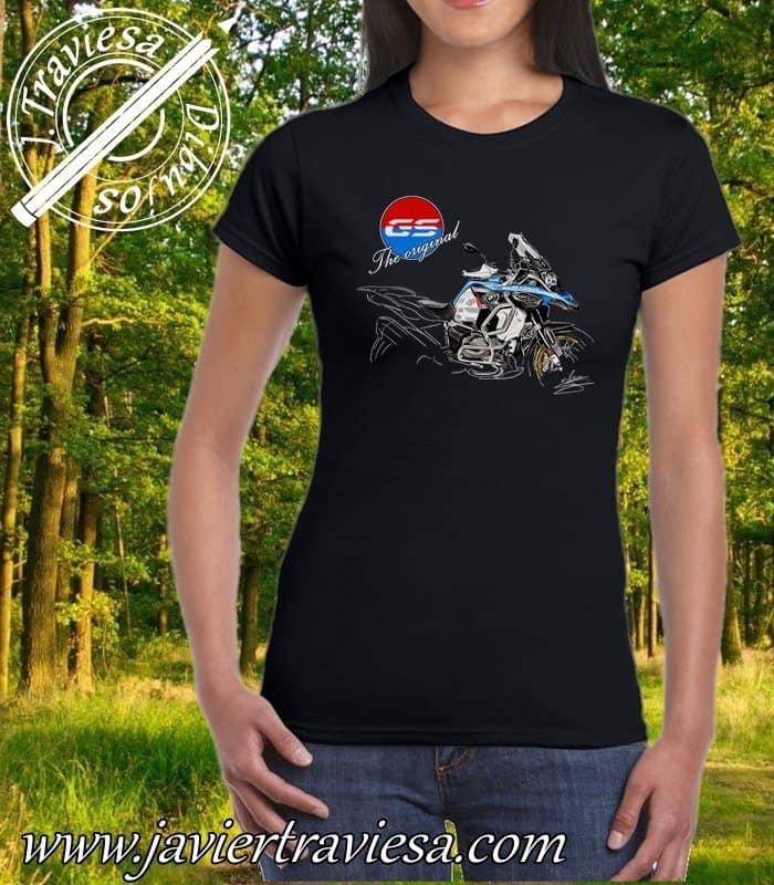 CAMISETA-NEGRA-CHICA-BMW-R1250GS-THE-ORIGINAL.jpg CAMISETA MUJER BMW R1250GS THE ORIGINAL