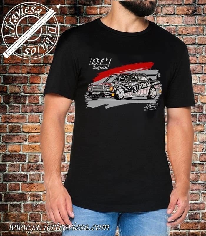 CAMISETA-NEGRA-MERCEDES-190-DTMI-2022.jpg CAMISETA MERCEDES 190 DTM KLAUS LUDWIG
