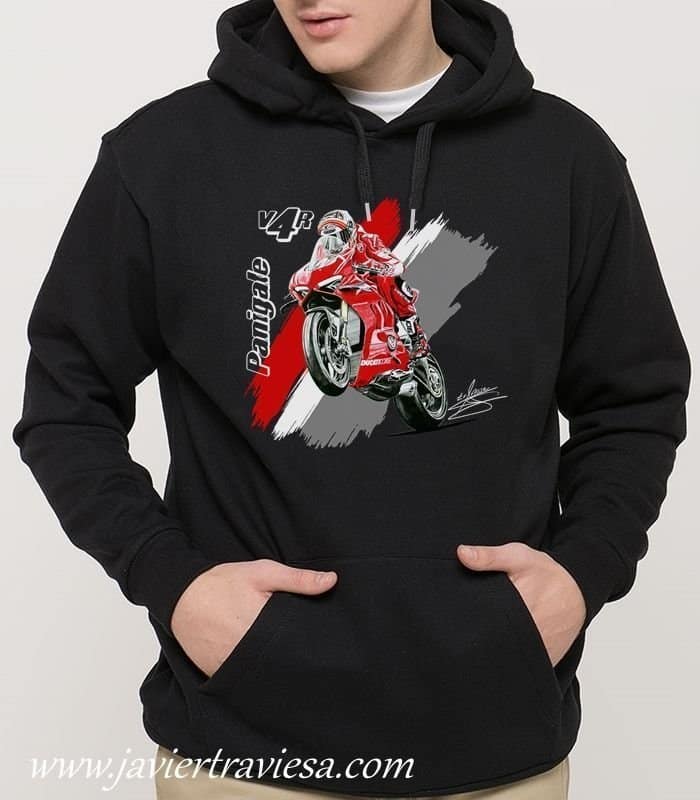 SUDADERA-NEGRA-DUCATI-PANIGALE-V4R.jpg SUDADERA MOTO DUCATI PANIGALE V4R BLACK